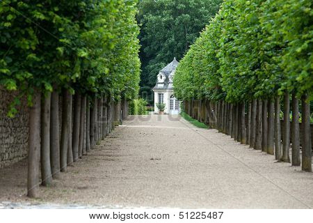 Splendid decorative gardens at castles in France