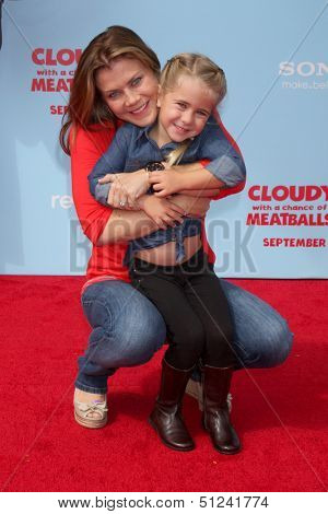LOS ANGELES - SEP 21:  Alison Sweeney, Megan Hope Sanov at the 