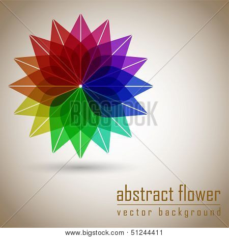 abstract flower