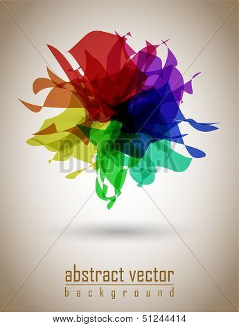abstract flower
