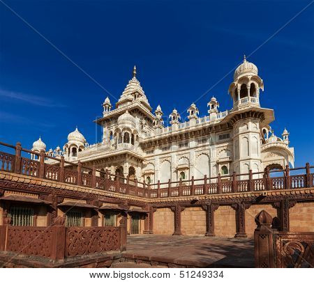 Jaswanth Thada mausoleum, Jodhpur, Rajasthan, India