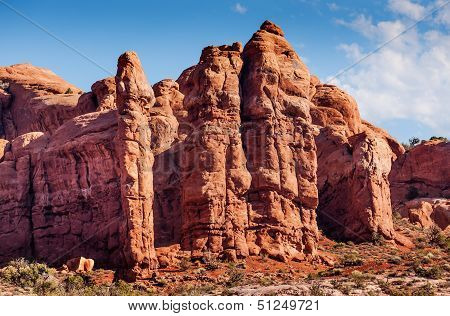 Phallus Rock Hoodoo Arches National Park Moab Utah