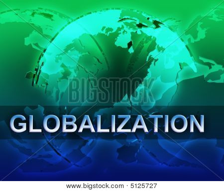 Globalisierung-Abbildung