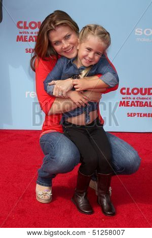LOS ANGELES - SEP 21:  Alison Sweeney, Megan Hope Sanov at the 