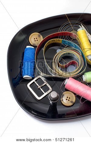set of seamstress for needlework