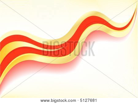 vektor Wave red abstract background