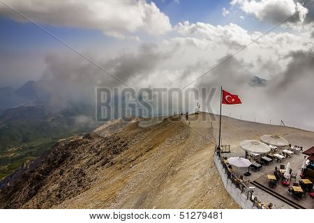 Panorama From Mount Tahtali, Turkey, Kemer