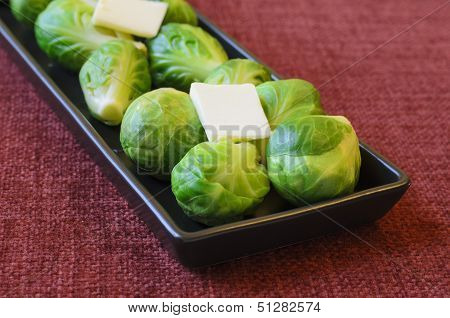 brussel sprouts with butter