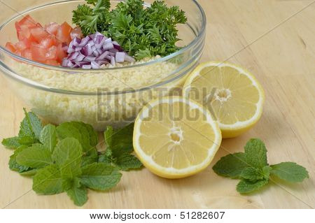 Tabouleh coucous salad
