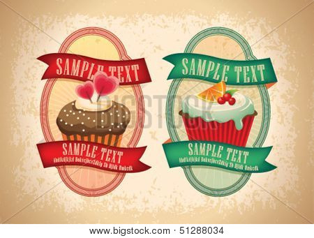 Cupecake Badges And Labels 04
