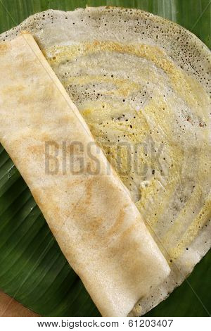 Egg Dosa is a thin crisp pancake from India