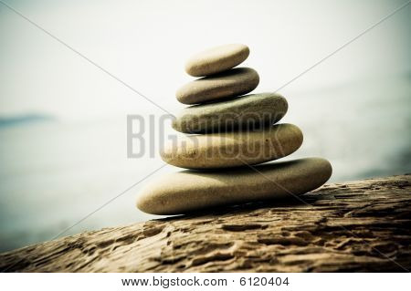 Kiesel-Stack, shallow focus