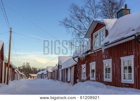 Church town in Gammelstad, Sweden, world heritage