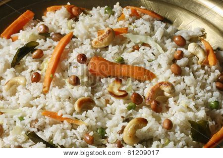 Masala bhaat is a rice based dish from India
