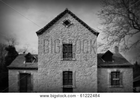 Gothic Architecture Abandoned House