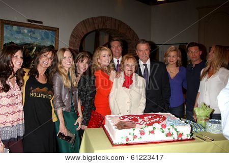 LOS ANGELES - MAR 4:  Melody Thomas Scott, Cast at the Melody Thomas Scott Celebrates 35 Years at the 
