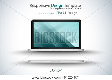 Modern devices mockups fpr your business projects. webtemplates included.