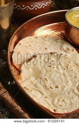 Bhakri - a flatbread made of Jowar from Gujarat.