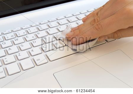 Cleaning The Computer Keyboard