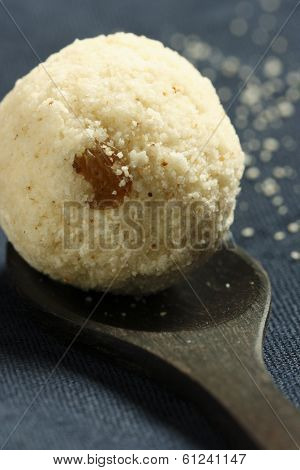 Rava ladoo - An Indian sweet dish