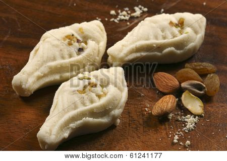 Sandesh - A Bengali sweet dish