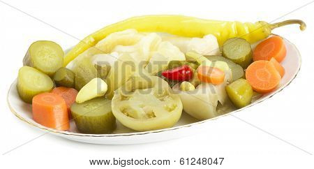 Plate of Pickles
