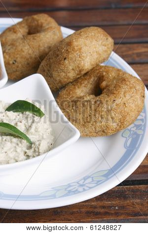 Medu Vada - A South Indian snack