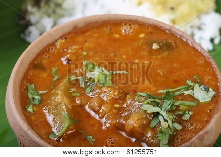 Sambar is a traditional curry from South India