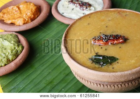 Sambar is a traditional curry from South India