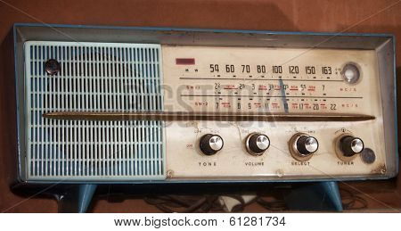 vintage radios ( toned image )