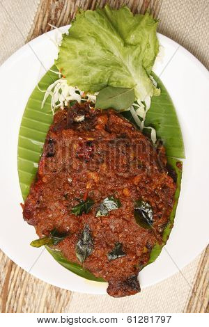 Fish Roasted in spicy masala