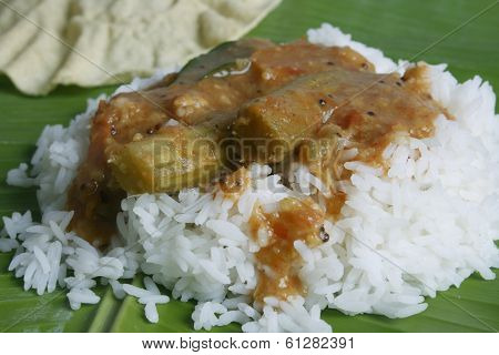 Drumstick Sambar - A lentil soup from India