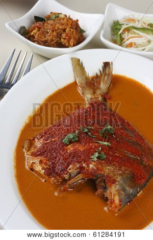 Pomfret curry from India