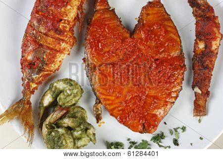 Seafood Platter from Goa, India