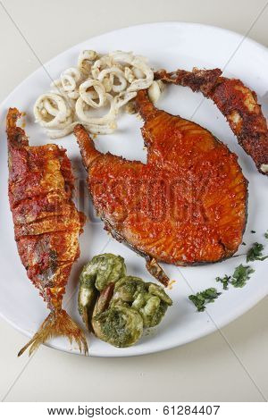 Seafood Platter from Goa, India