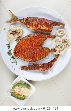 Seafood Platter from Goa, India
