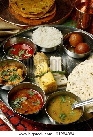 Gujarati Thali
