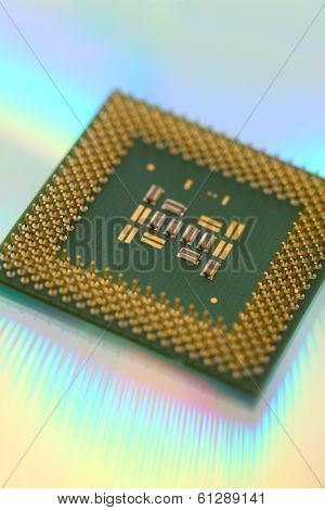 CPU processor computer microchip