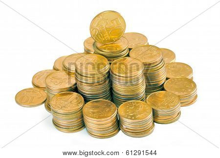 Pyramid of money