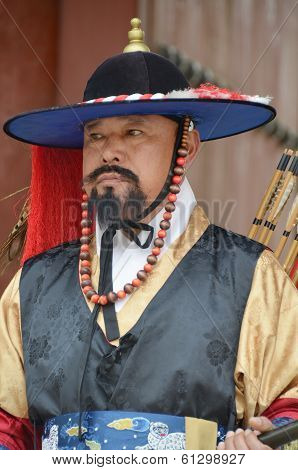 Participant at the Deoksugung Palace Royal Guard-Changing