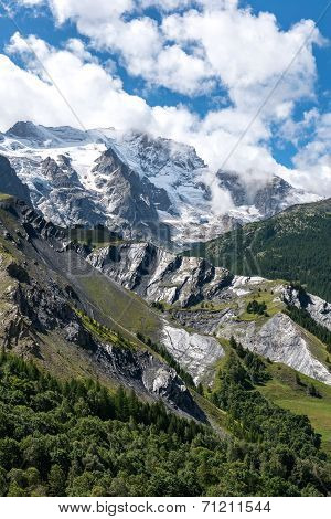 Meije Glacier Near La Grave (france)