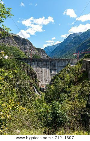 Dam On The Romanche River (france)