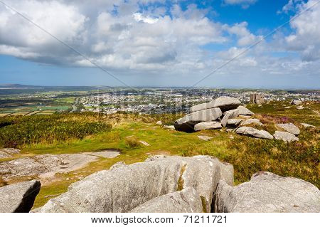 Carn Brea Hill Cornwall