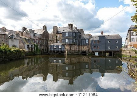 Pont De Rohan, House-lined Bridge In Landerneau (france)