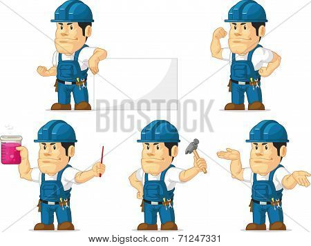 Strong Technician Mascot