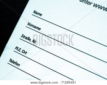 Form Picture