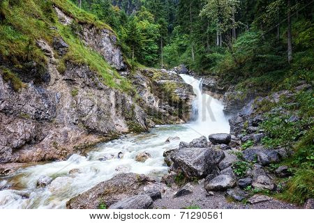 An image of the Kuhfluchtfaelle near Farchant Bavaria Germany