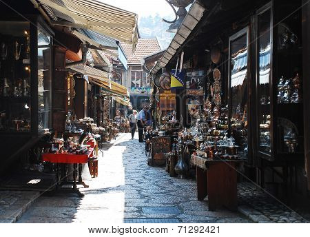 Street In Bascarsija, Sarajevo