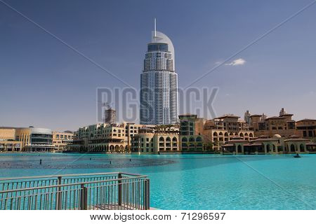 Address Hotel In The Downtown Dubai Area Overlooks The Famous Danc