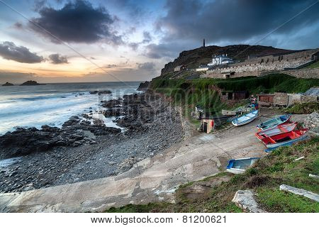 Dusk Over Cape Cornwall